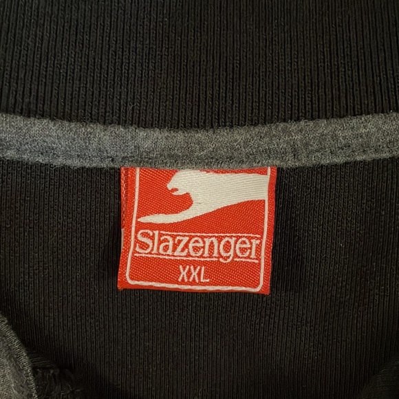 Slazenger Black Polo Shirt Size XXL - Picture 11 of 13